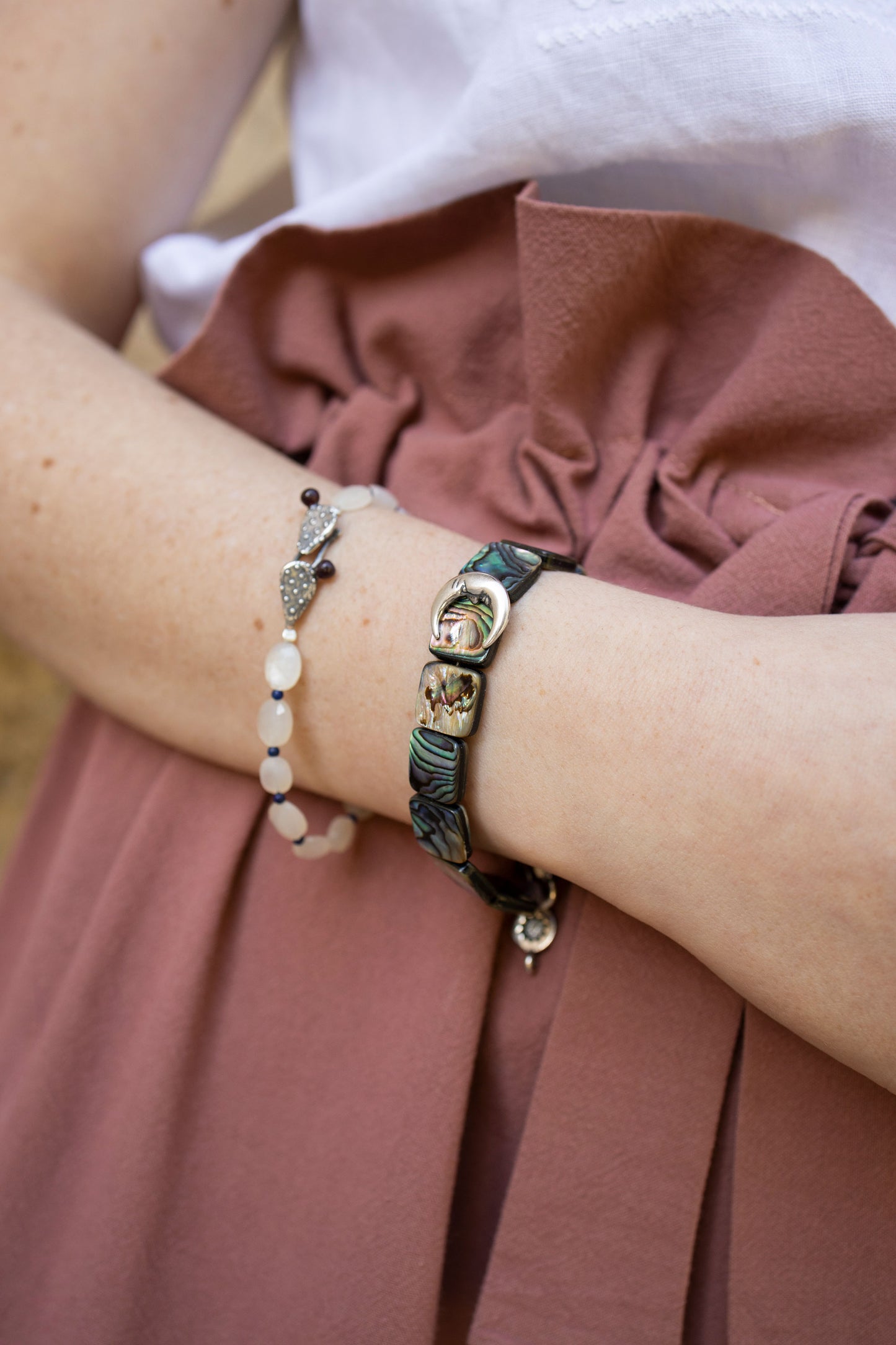 Pulsera luna sonriente