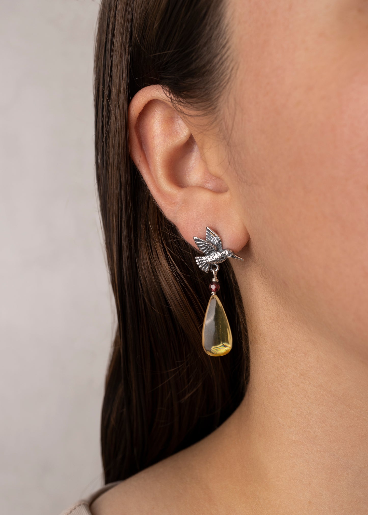 Aretes Colibrí