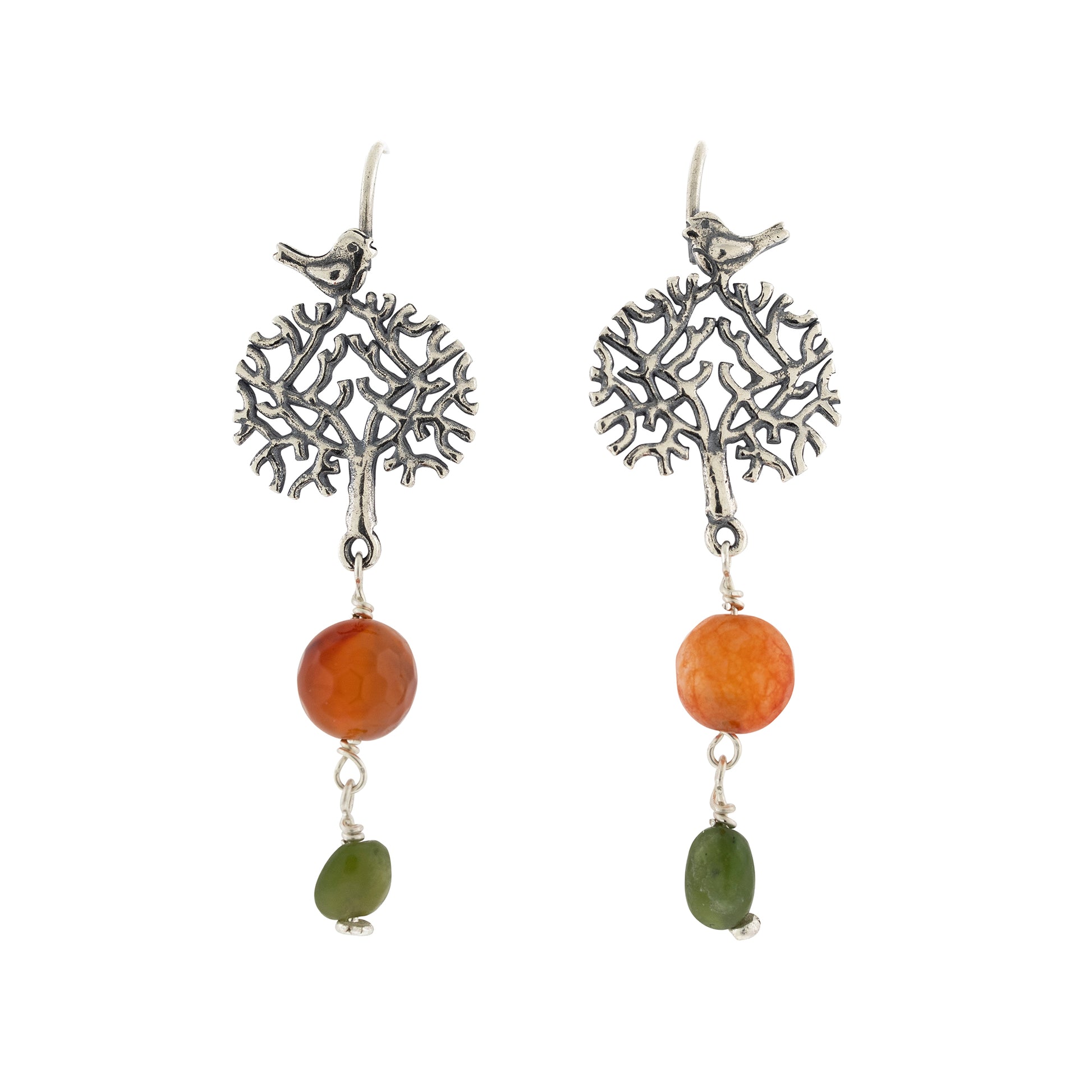 Aretes Árbol de la Fortaleza – Citlali Joyas