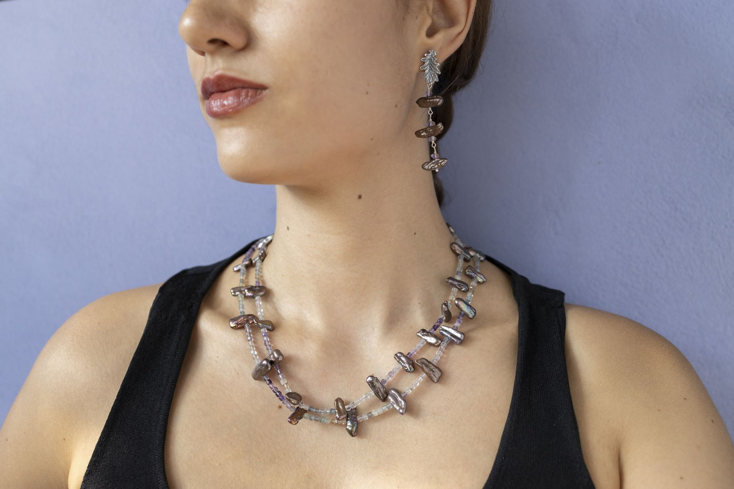 Collar perlas alegres