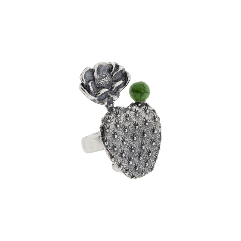 Anillo flor de nopal