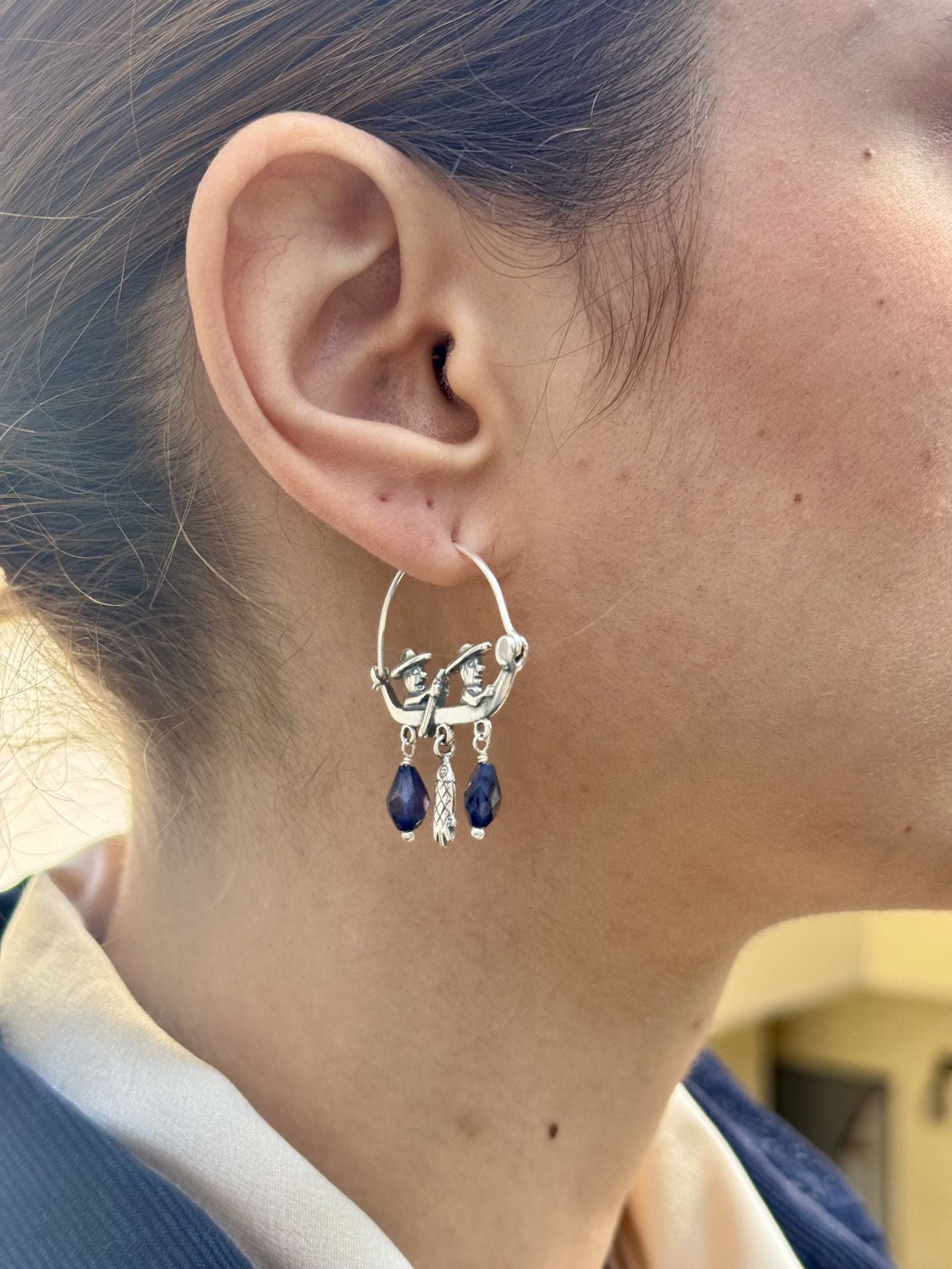 Arracadas Pescadores de Pátzcuaro