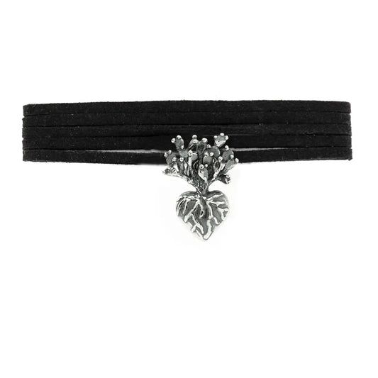 Dije corazón de nopal