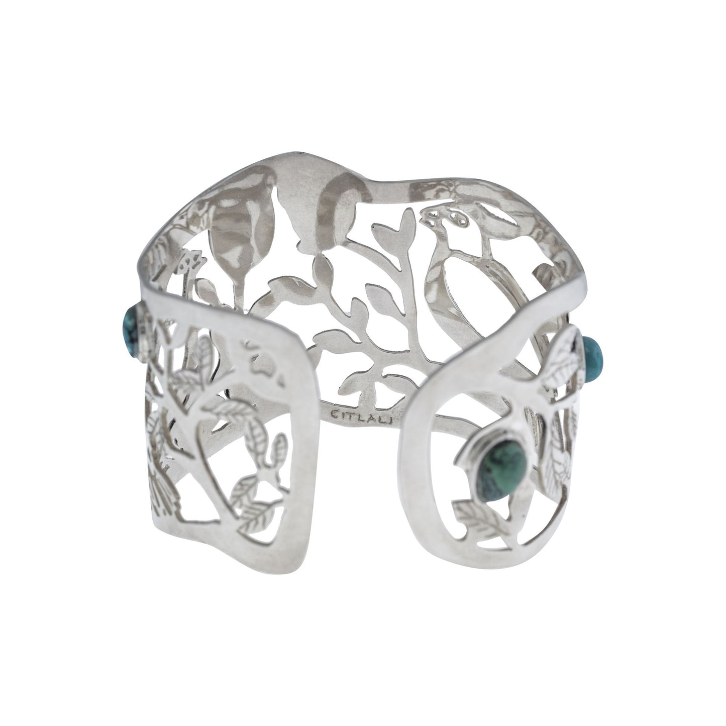 Brazalete aves y flores