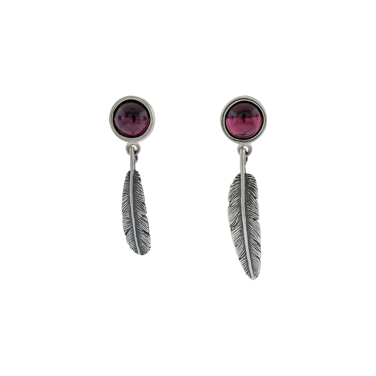 Aretes Plumas de Gozo