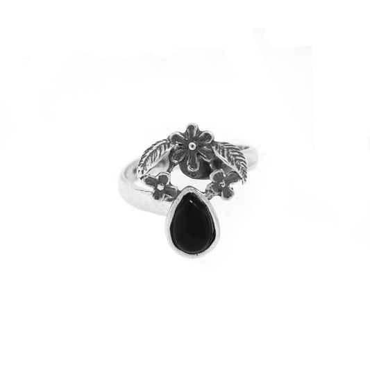 Anillo Clásico de Flores