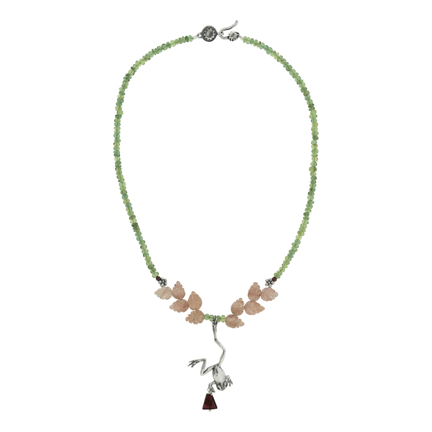 Collar rana saltarina