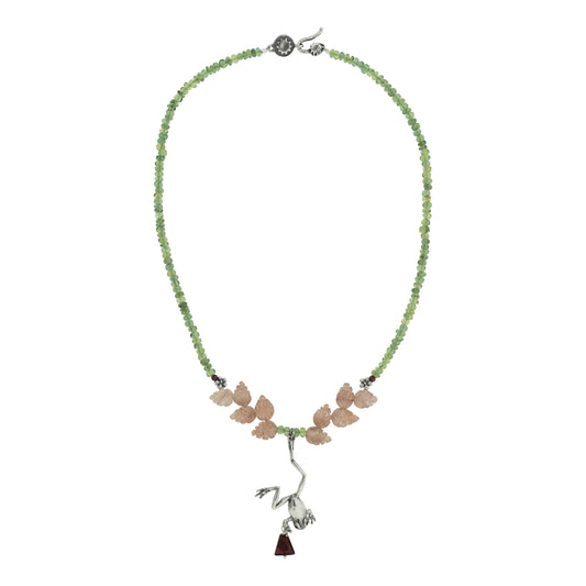 Collar rana saltarina