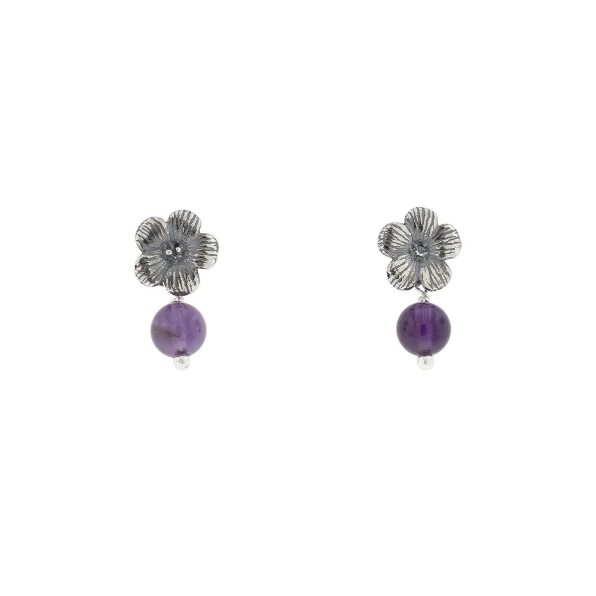 Aretes Flor Armonía sencillos