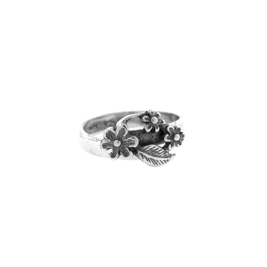 Anillo ramito con hojita
