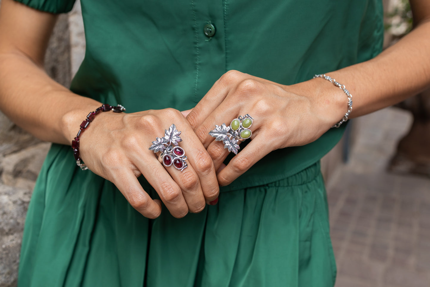 Anillo Besos de vino