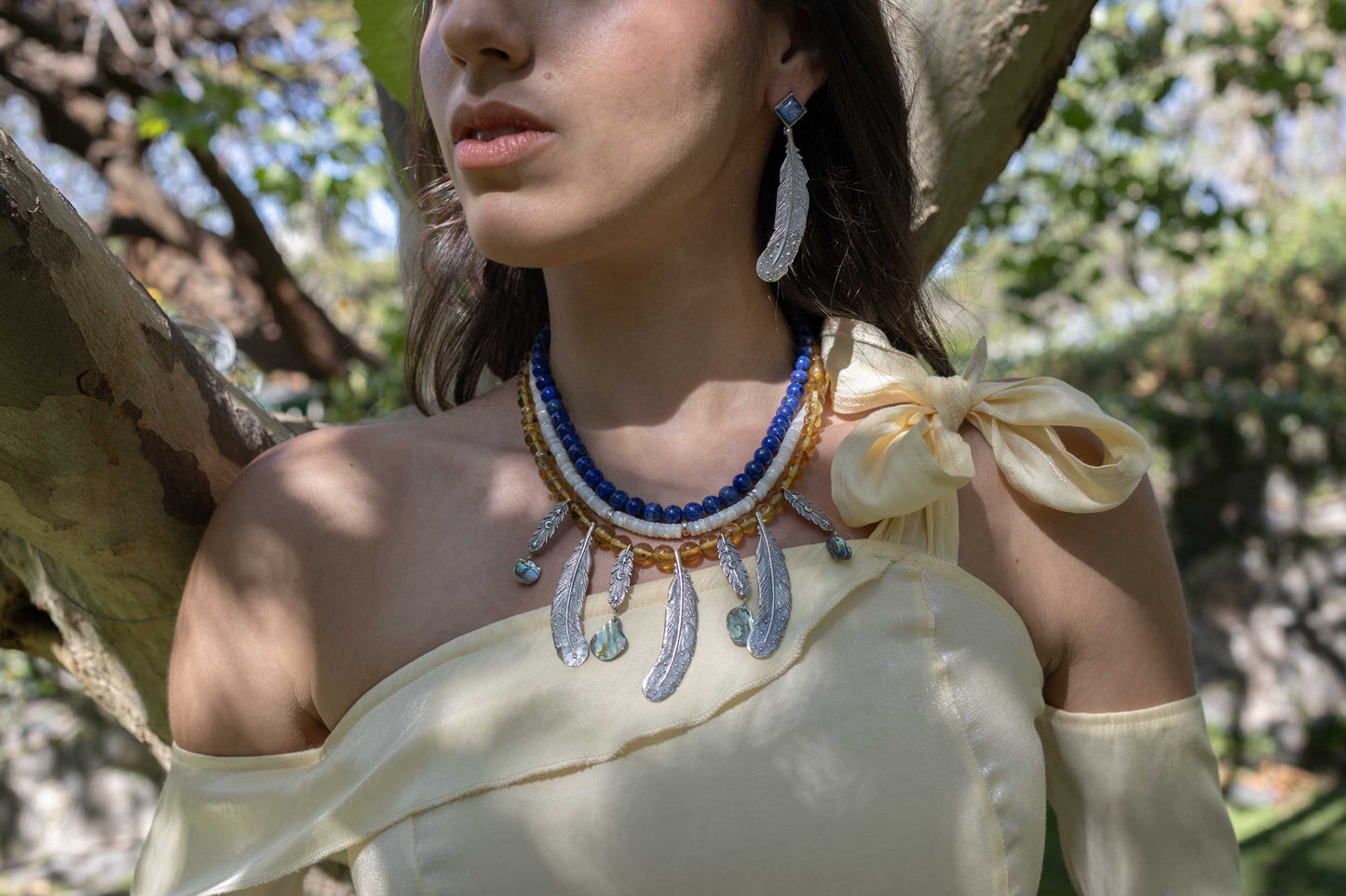 Collar alas de libertad