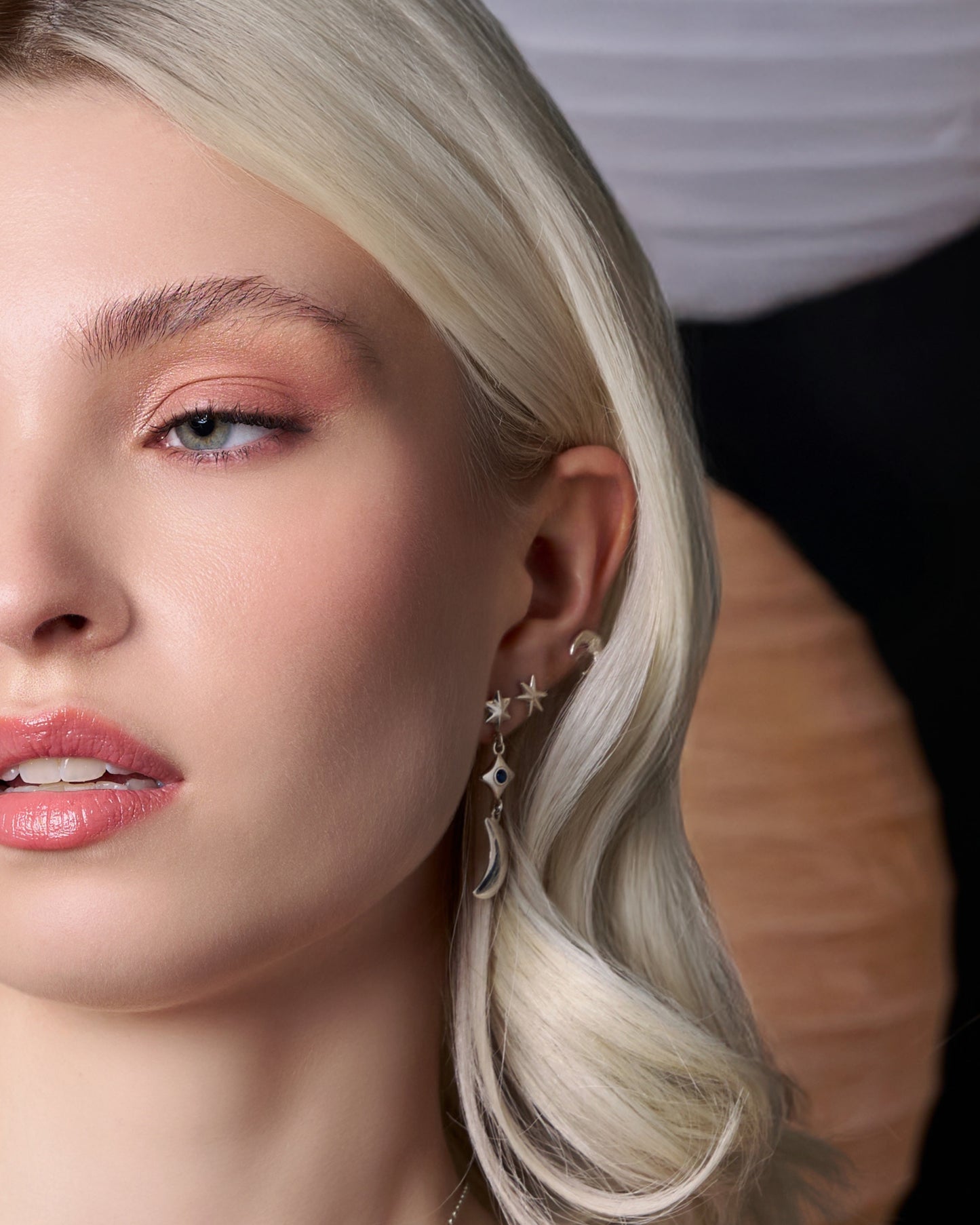 Aretes Reflejos de Luna