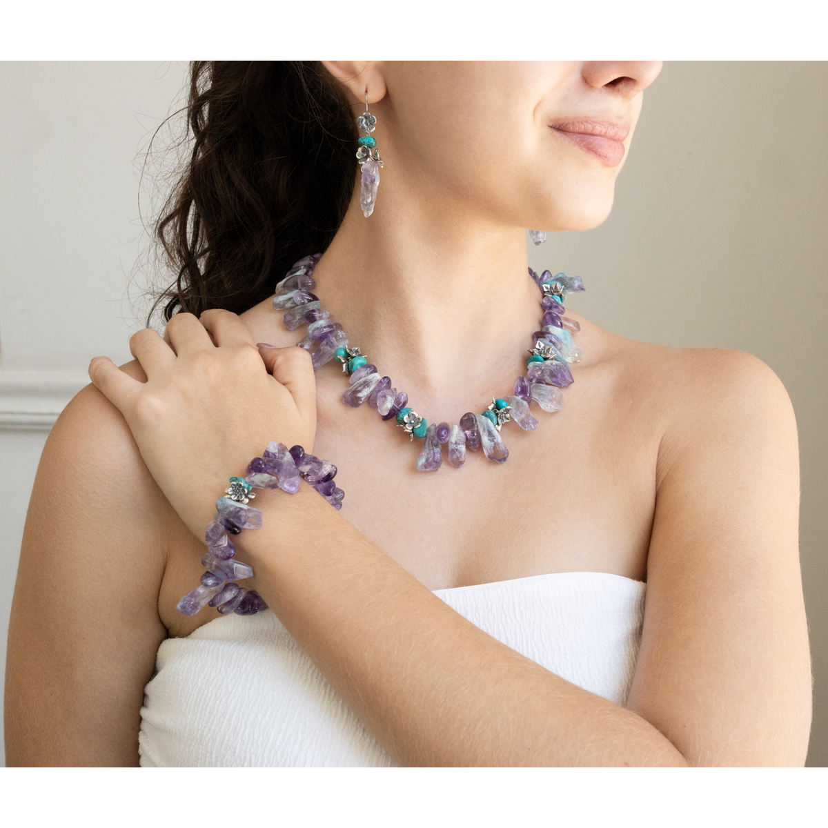 Collar Flores en Libertad