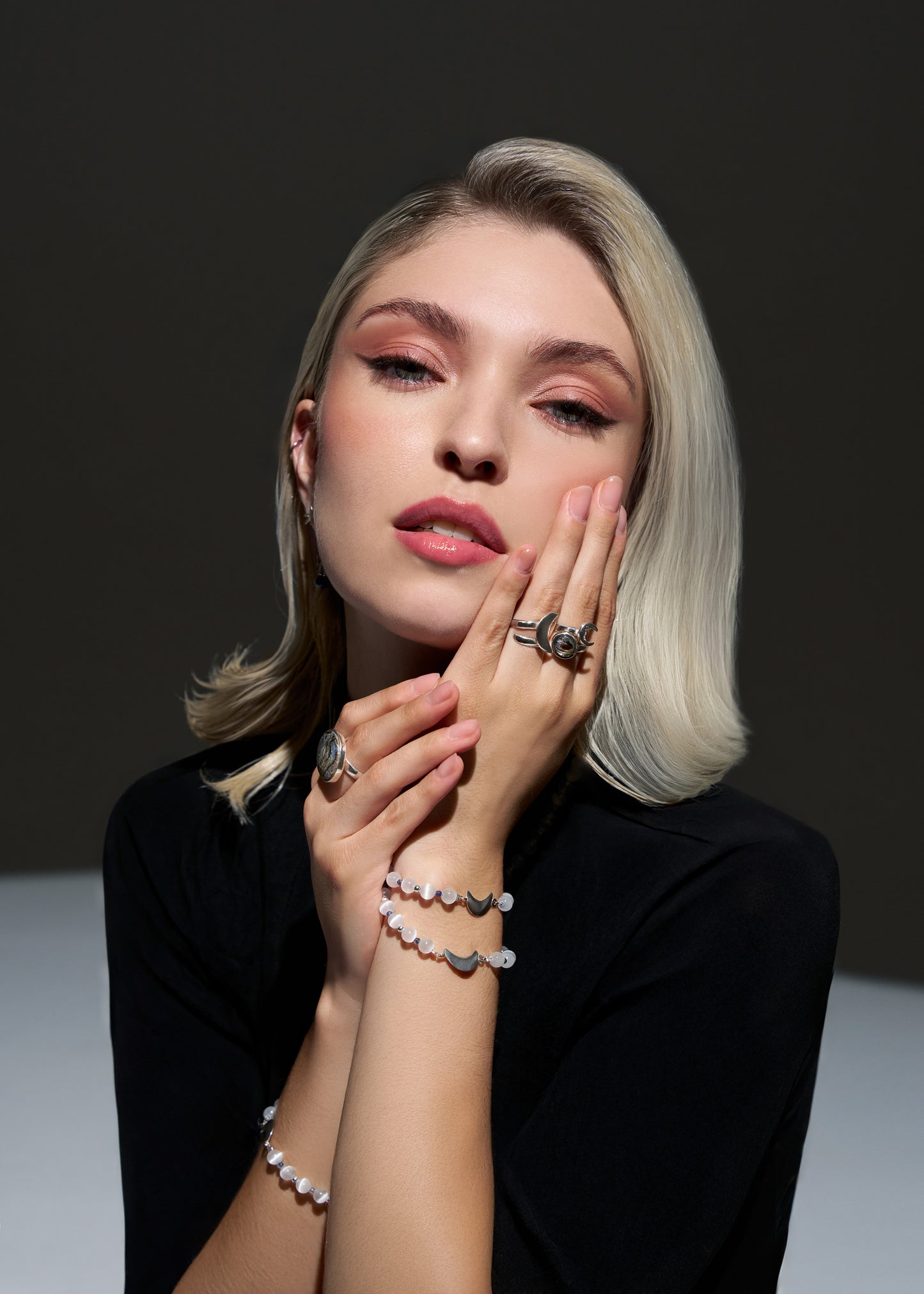 Pulsera Luna brillante