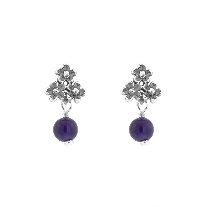 Aretes trío de Flores