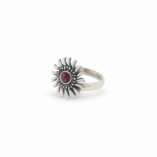 Anillo Flor Sol chico