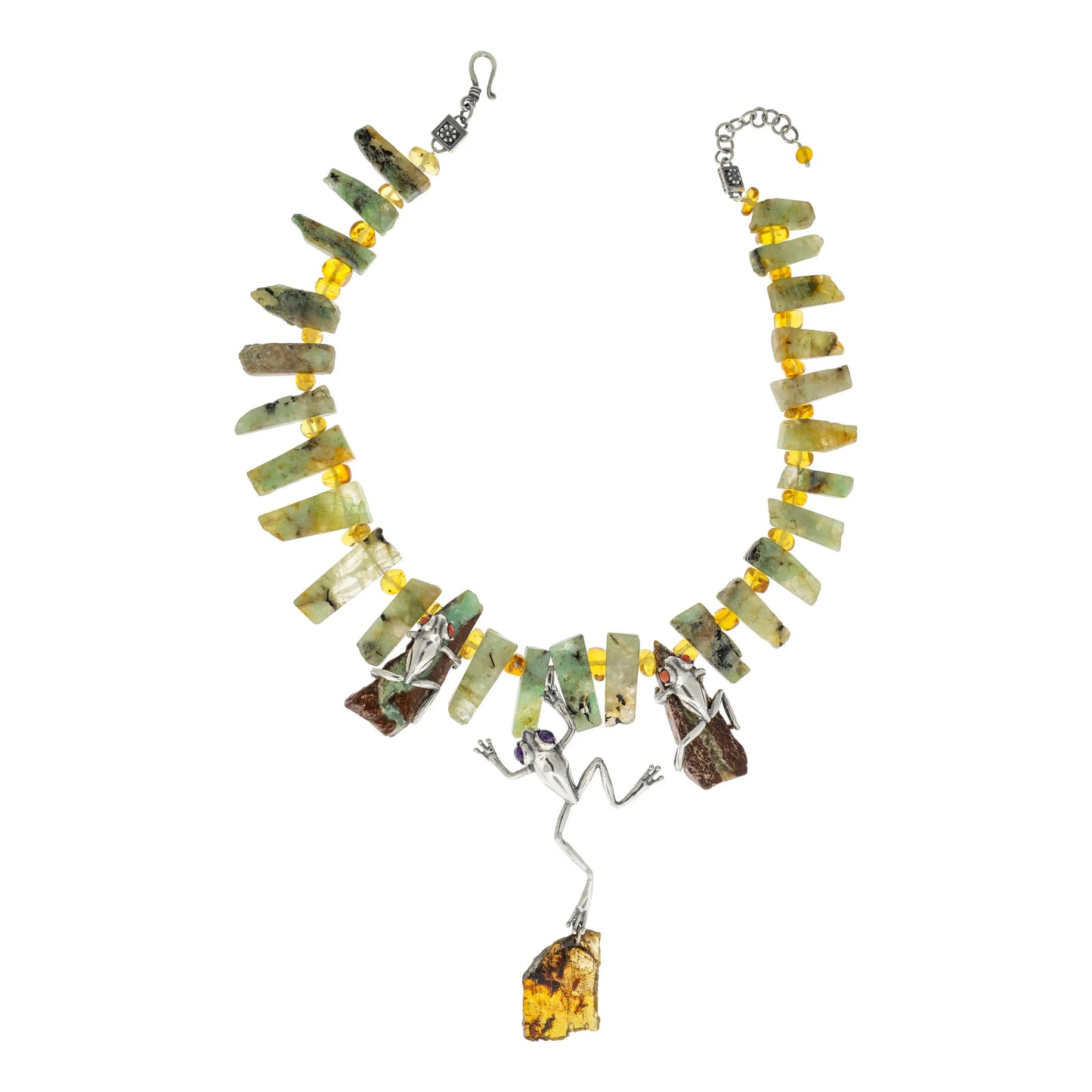 Collar triada de ranas