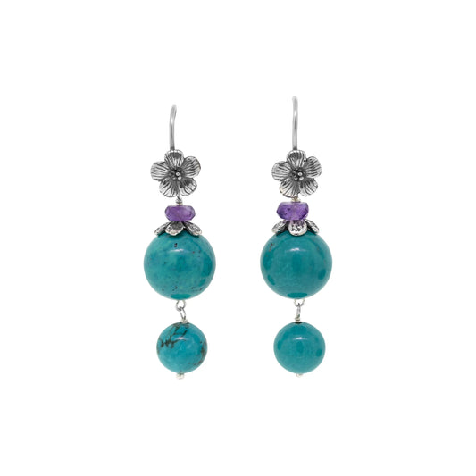 Aretes bolitas coquetas