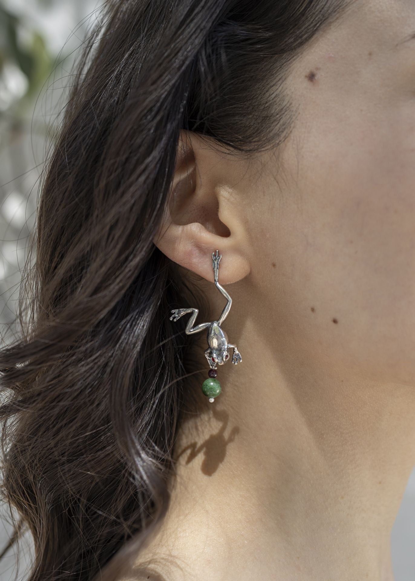 Aretes Rana Saltarina chicos