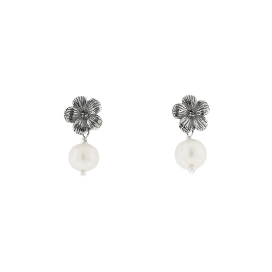 Aretes Flor Armonía sencillos