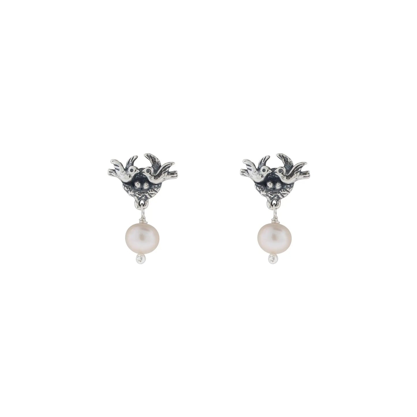 Aretes Nido de Pajaritos