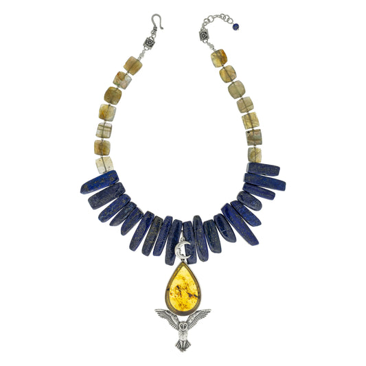 Collar sabiduría de lechuza