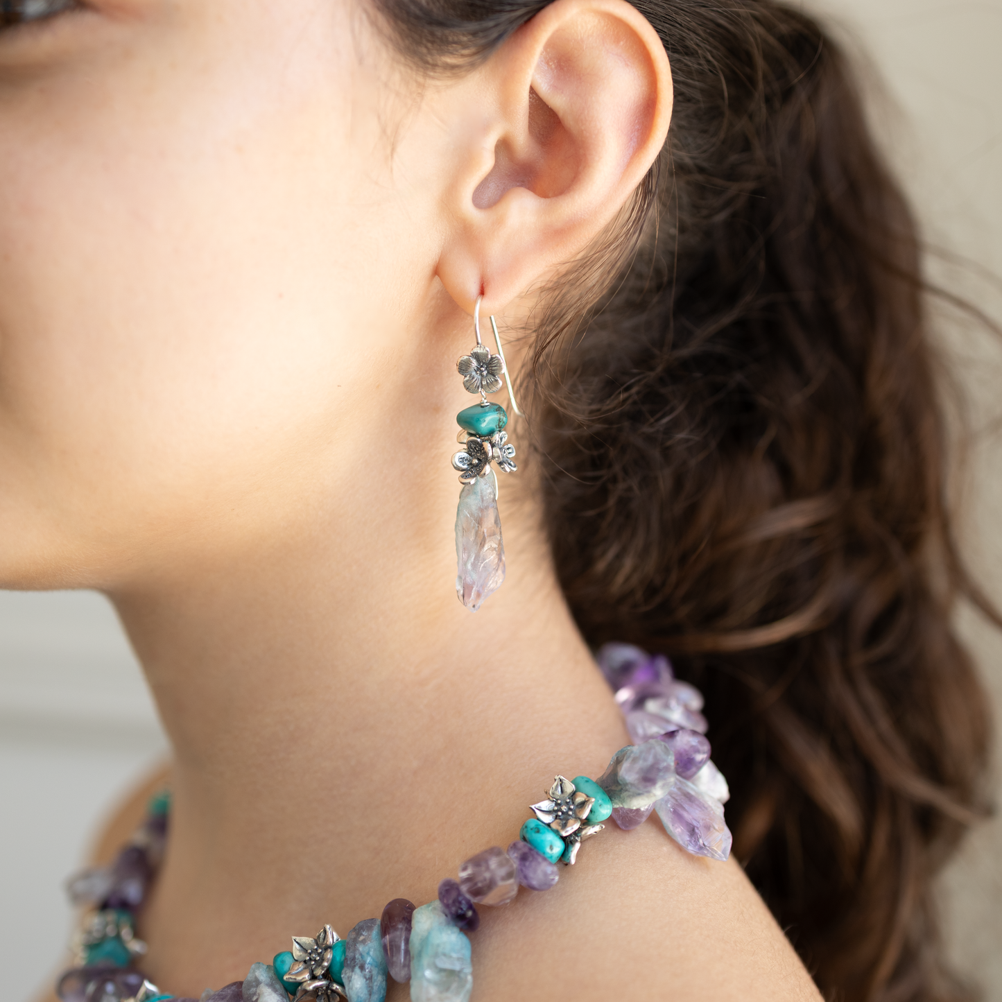 Aretes Flores en Libertad