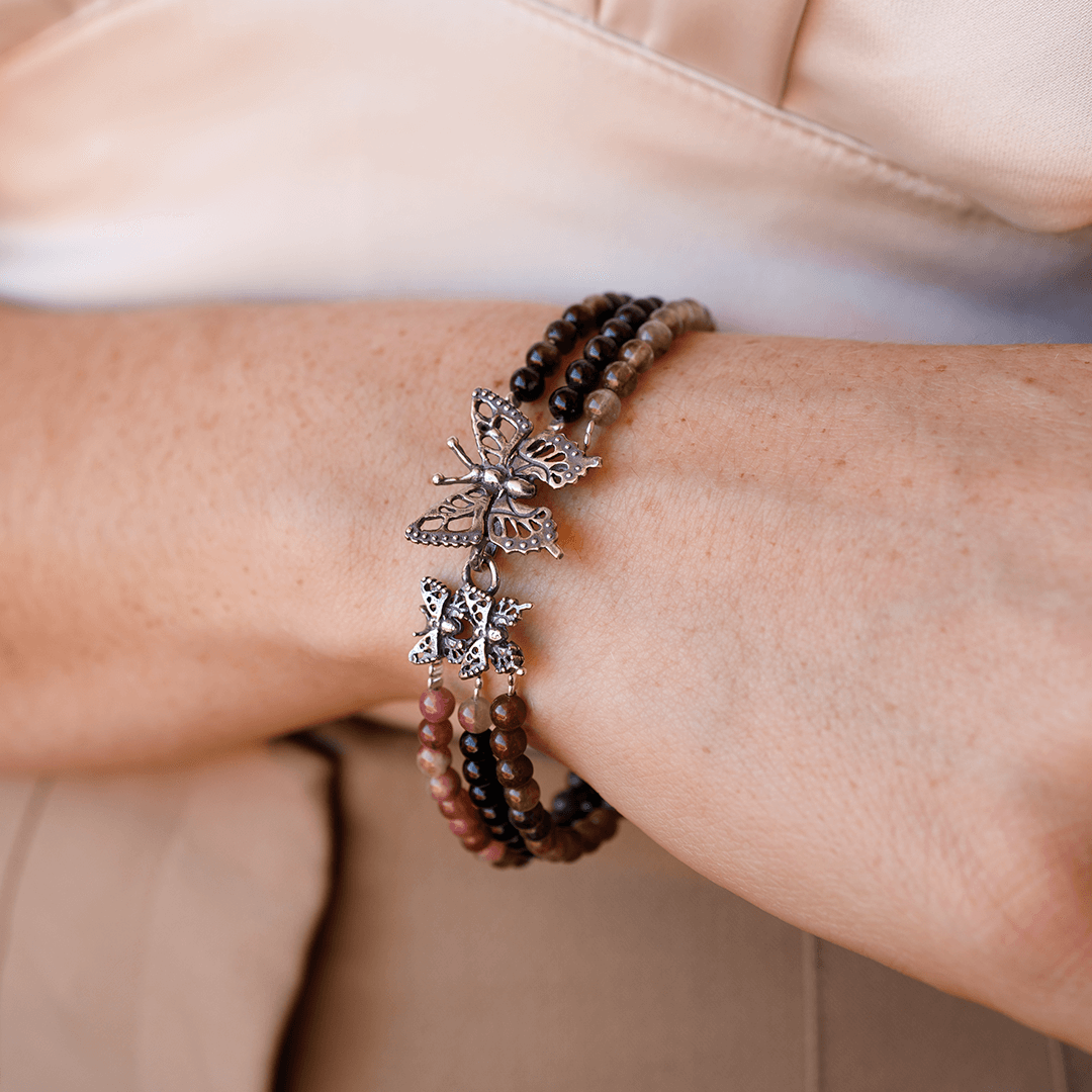 Pulsera Trío de Mariposas