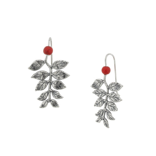 Aretes Helecho grandes