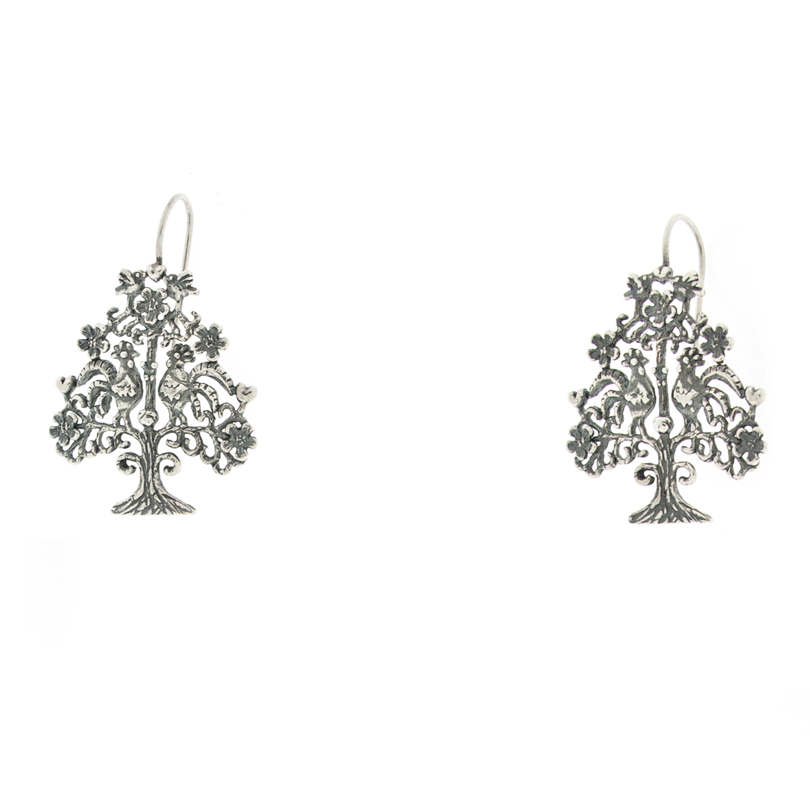 Aretes Árbol Madre Tierra - Citlali Joyas 