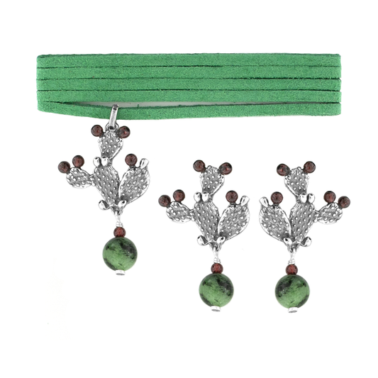 Juego Nopales - Citlali Joyas