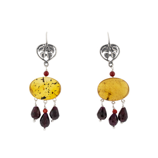 Aretes Gotas del Bosque
