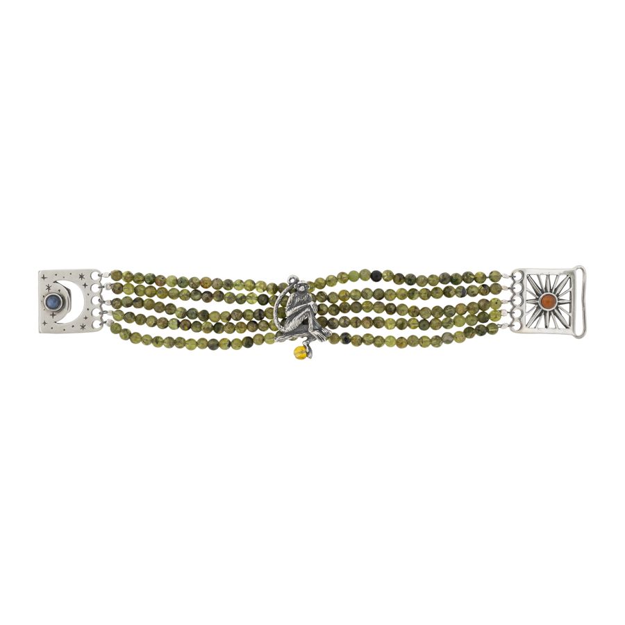 Pulsera Verde Lagartija